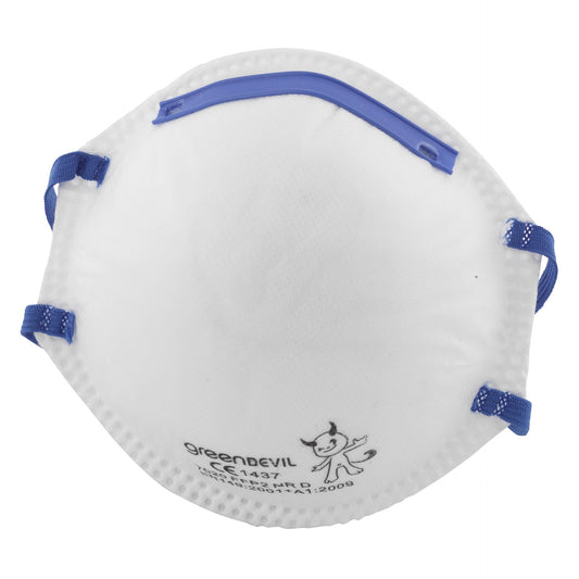 Máscaras antipoeira Wolfcraft FFP2 para prevenção da gripe