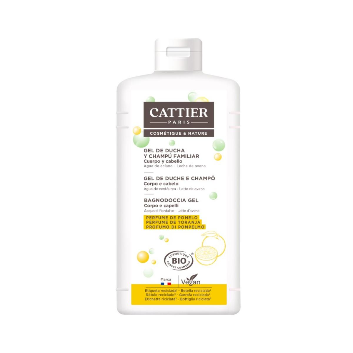 Cattier Family Gel Espumante e Champô 500 ml