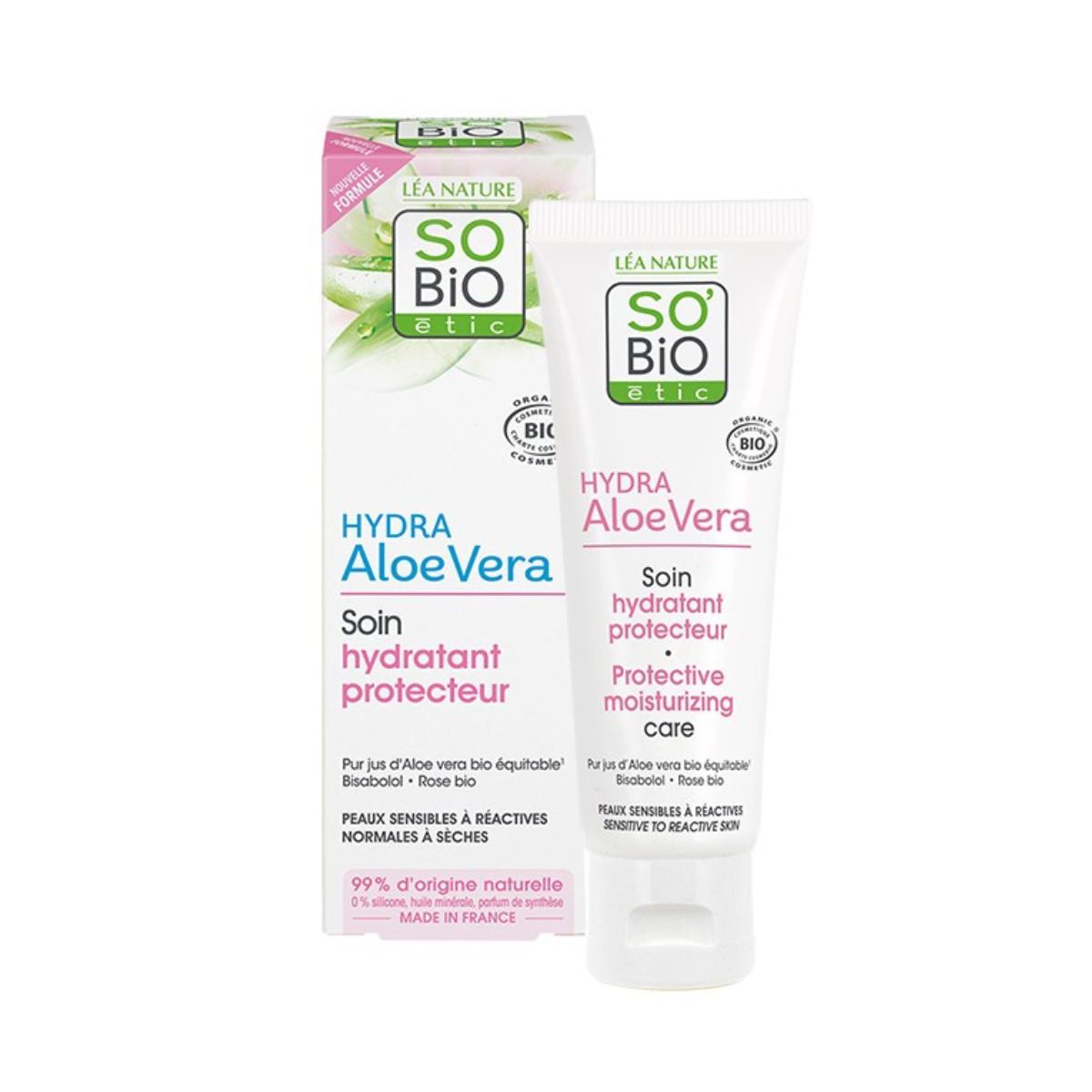 So'Bio étic creme hidratante protetor 50 ml.