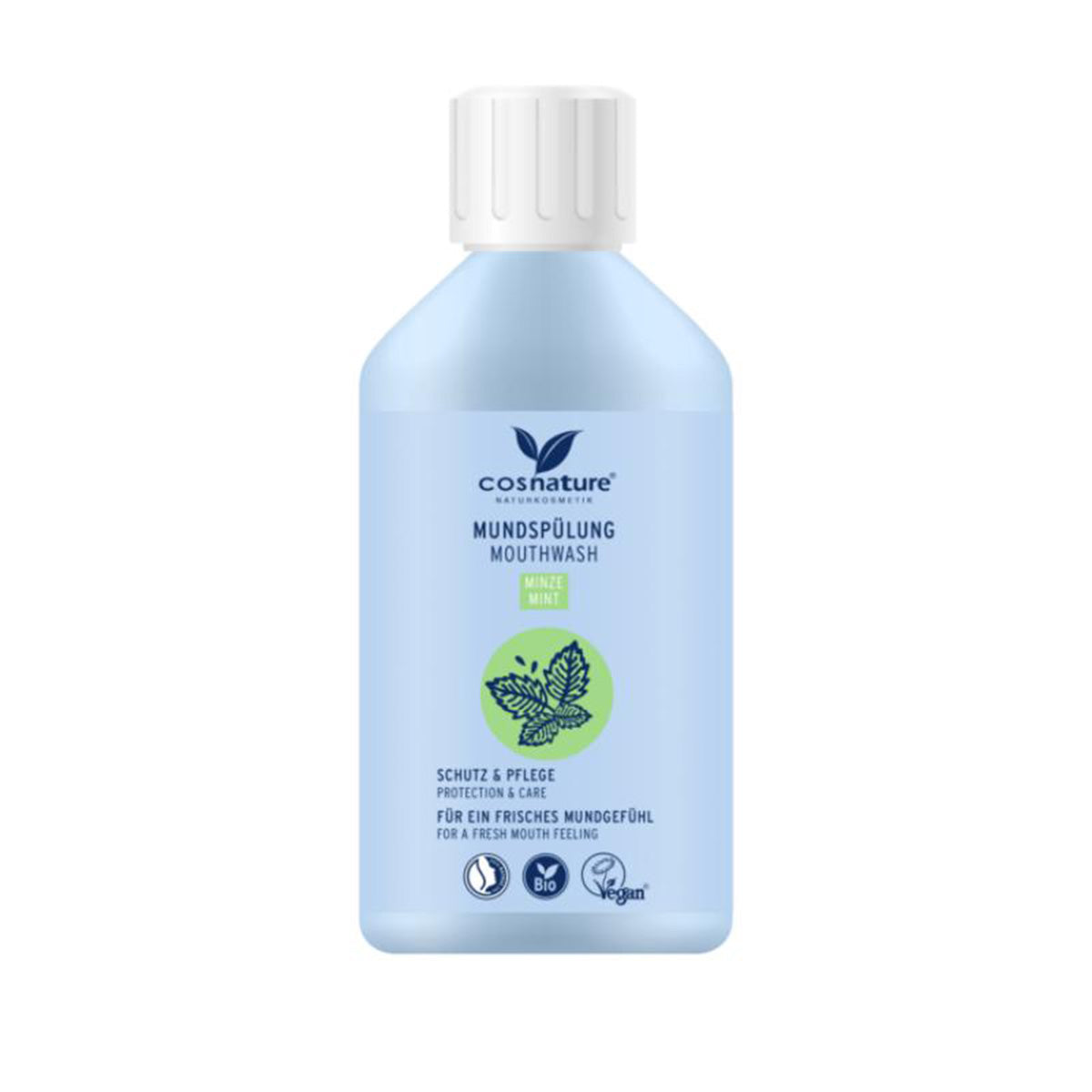 Colutório de menta, Cosnature, 300 ml