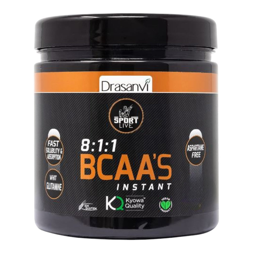 Sport Live Bcaa´s 8:1:1 + Glutamina Kyowa 275 Gr Limón_0