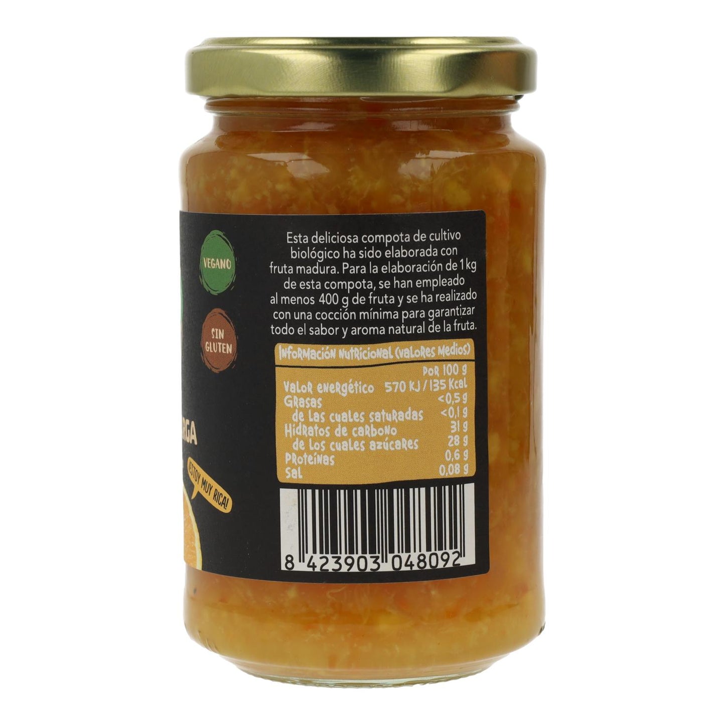 Compota de Laranja Amarga BIO Biocop 265gr