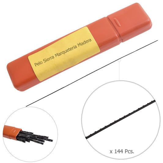 Pelo Sierra Marqueteria Madera  5-13 (estuche 144 Pzas.)