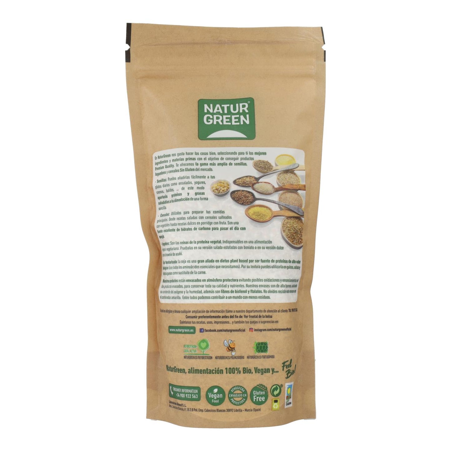 Flocos de trigo sarraceno BIO sem glúten Naturgreen, 250 g