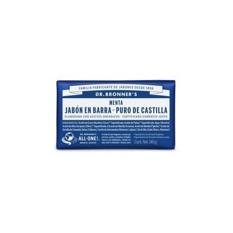 Sabonete em barra de menta Dr. Bronners 140g