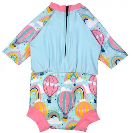 Fralda feliz Solar Suit Up & Away Splash sobre