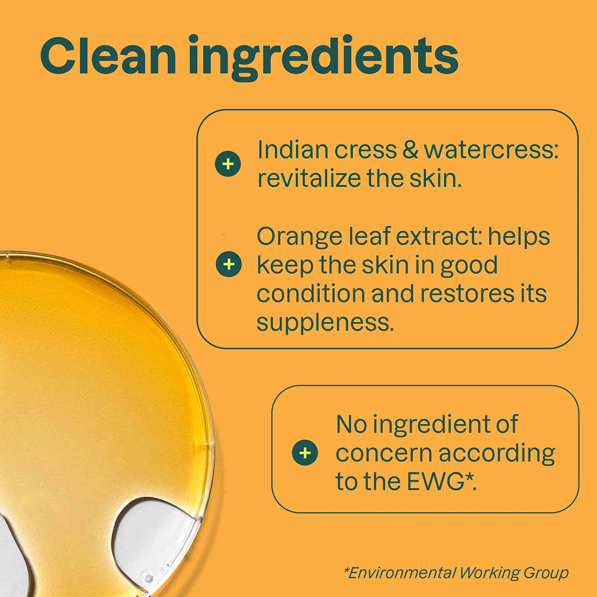 Gel de banho energizante Super Leaves - Folhas de laranja, Attitude, 473 ml