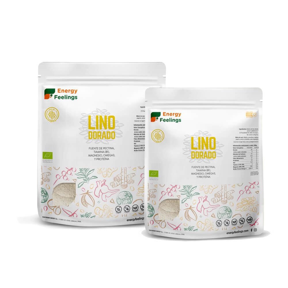Pó de Linho Dourado Energy Feelings 1 kg
