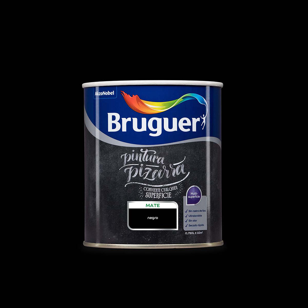 Pintura De Pizarra - 750 Ml - Negro_0