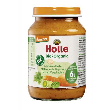 Pote ECO de Vegetais Sortidos +6 meses Holle 190 g