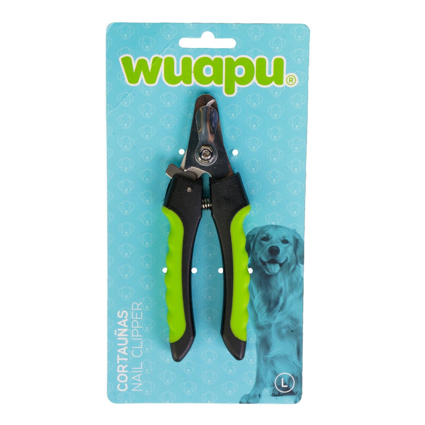 Cortauñas Talla L Para Perro Mediano Y Grande Con Tope De Seguridad Wuapu, Con Diseño Ergonómico_0