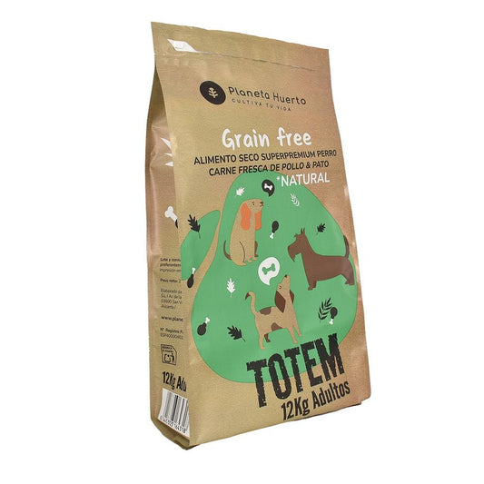 Ração Natural Superpremium para Frangos e Patos sem Grão 12 kg Planeta Huerto