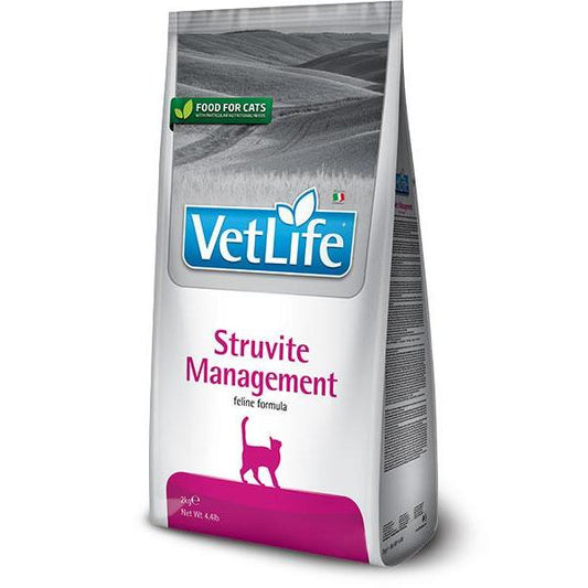 Fórmula Felina Vet Life Struvite Management Farmina Alimentos Veterinários