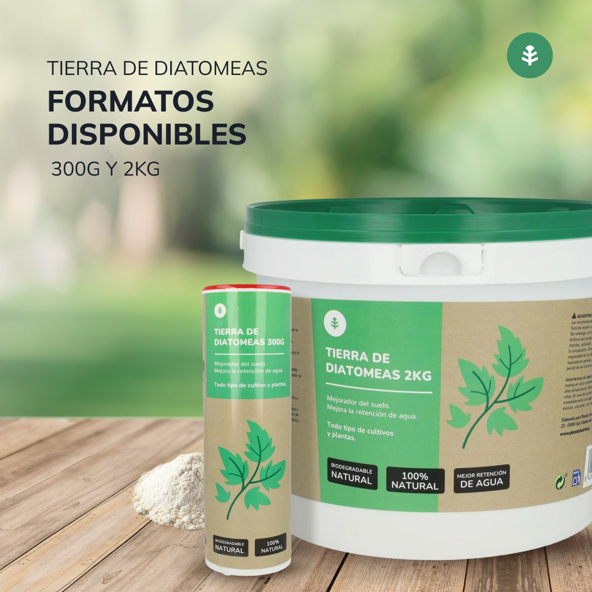 Terra Diatomácea Planeta Huerto 2 Kg