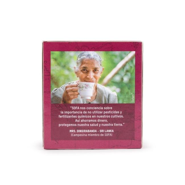 Chá Preto Earl Grey Biológico de Comércio Justo Tierra Madre Oxfam Intermón 40 g