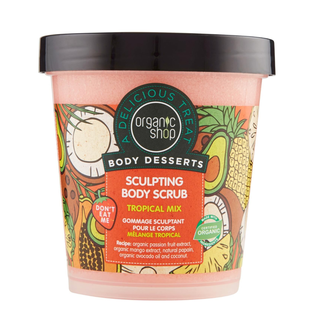 Organic Shop Tropical Blend Esfoliante Corporal 450 ml