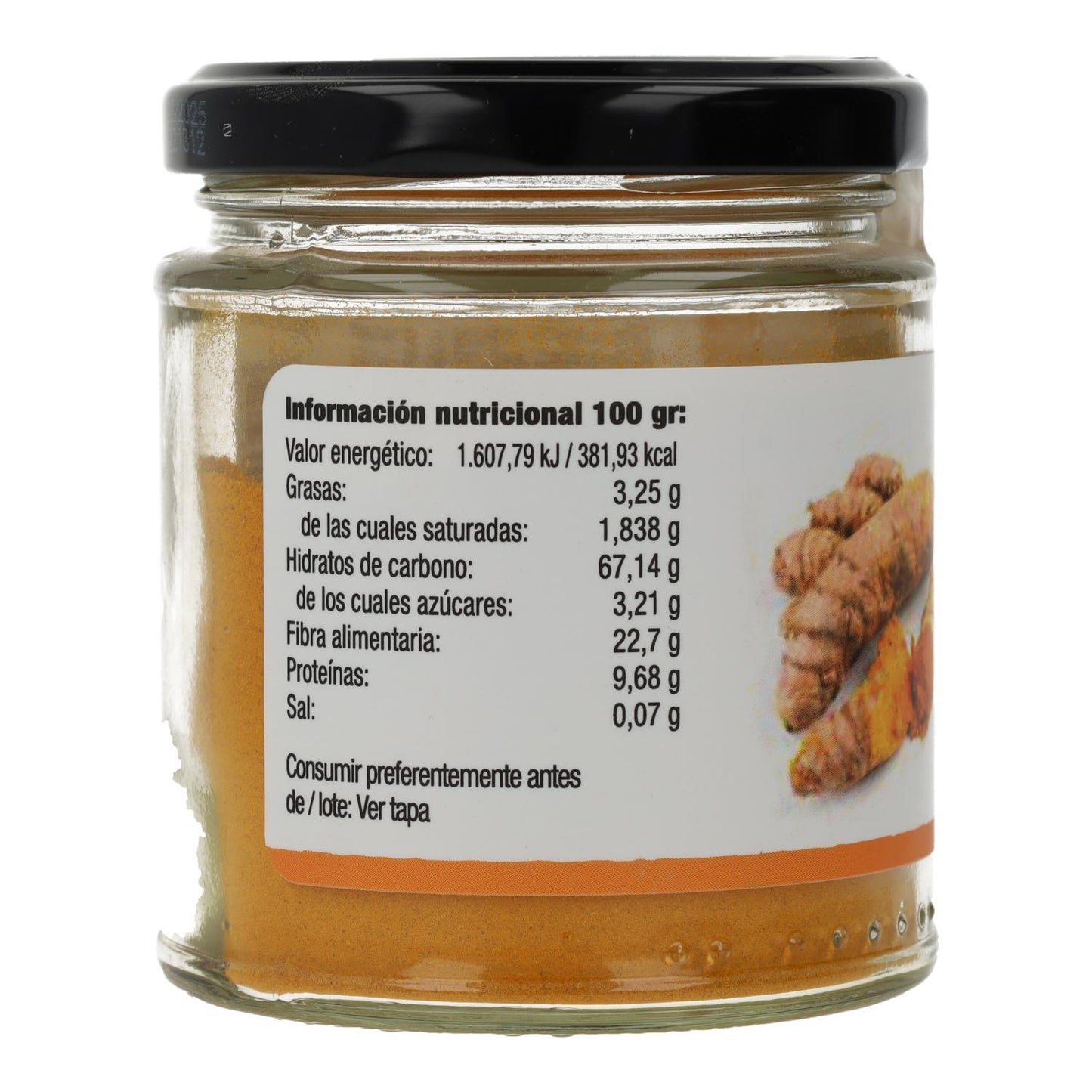 Vegetalia Cúrcuma 80 g