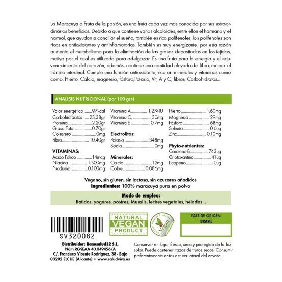 Pó de Maracujá Premium Salud Viva 125 g