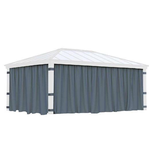 Conjunto de cortinas para gazebo Dallas Canopia 422x607