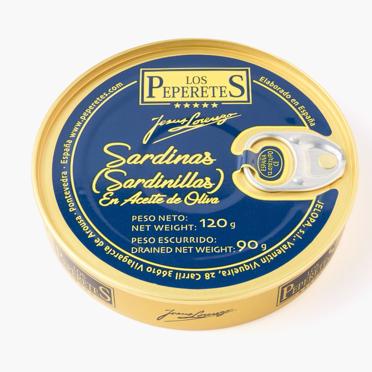 Pack de caixa de conservas Los Peperetes, 4 unidades