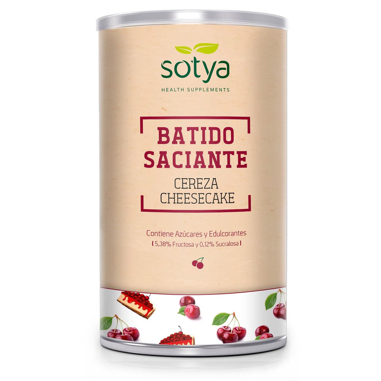 Batido de Cheesecake de Cereja Saciante SOTYA 550g