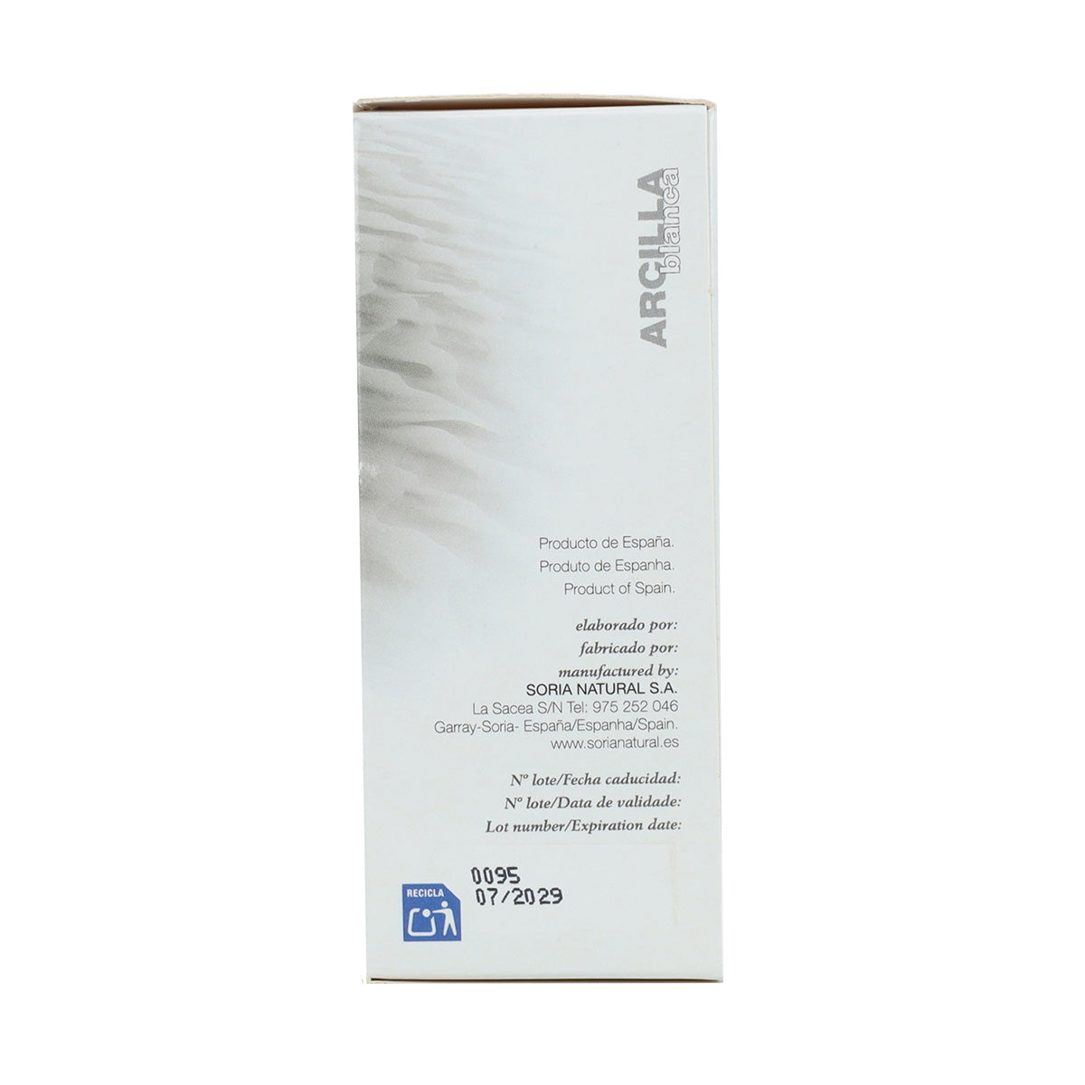 Argila branca natural de Soria 250 g