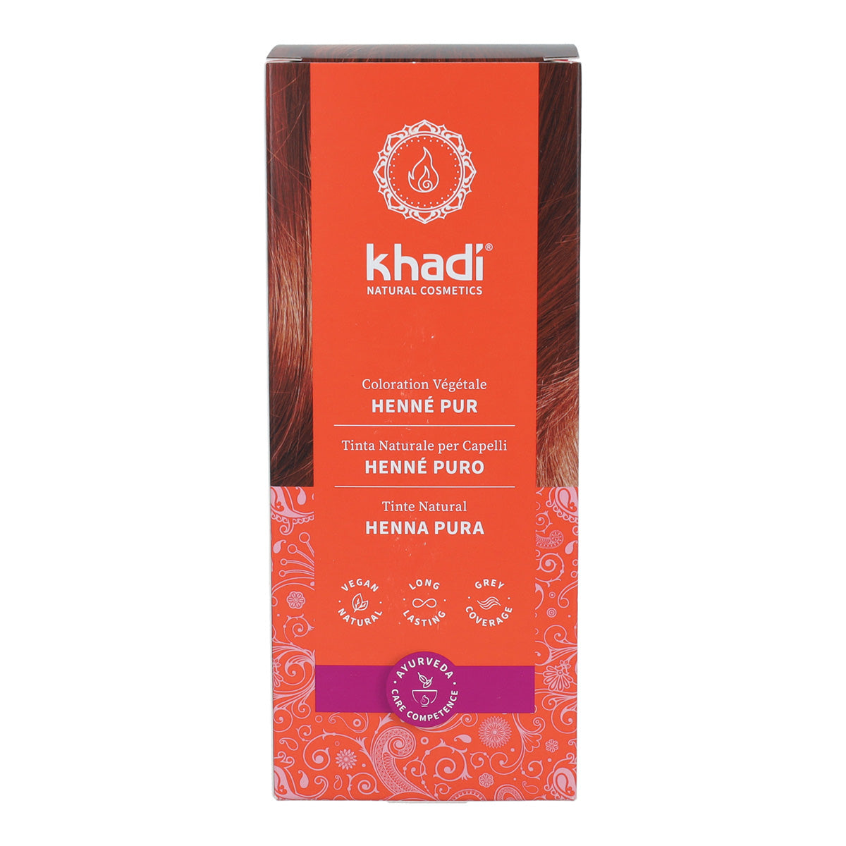 Tintura de hena natural Khadi