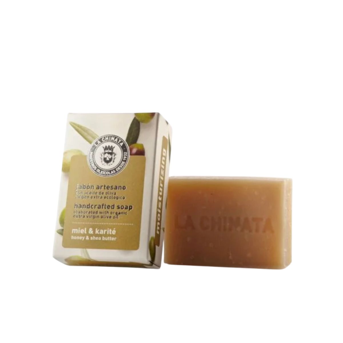Sabonete Artesanal Hidratante Mel Manteiga de Karité 100 gr La Chinata