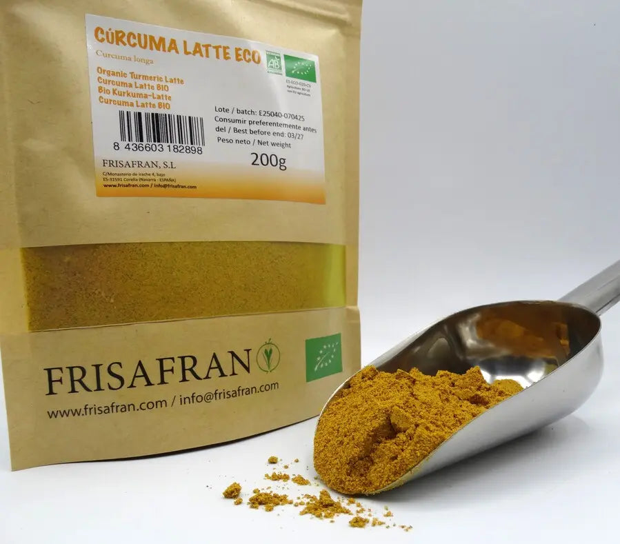 Cúrcuma Latte Ecológica En Polvo | Calidad | Frisafran 100 G_5
