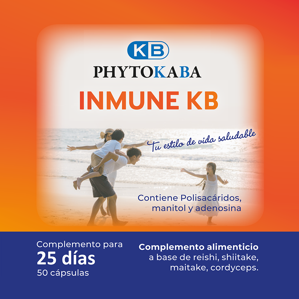Inmune Kb 50 Cápsulas, Hongos Y Vitaminas. Defensas_2