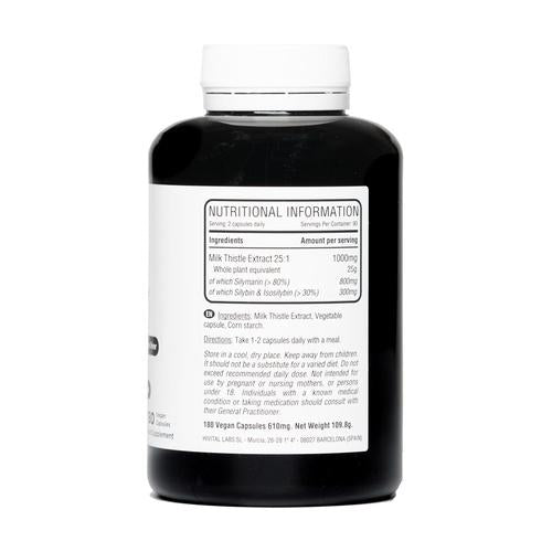 Cardo Mariano 1000 mg Hivital 180 cápsulas vegan