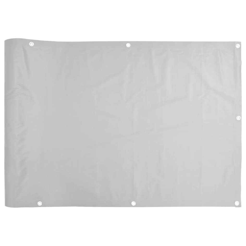 Pantalla De Privacidad De Balcón Pvc Gris 800x75 Cm / Vetonek_5