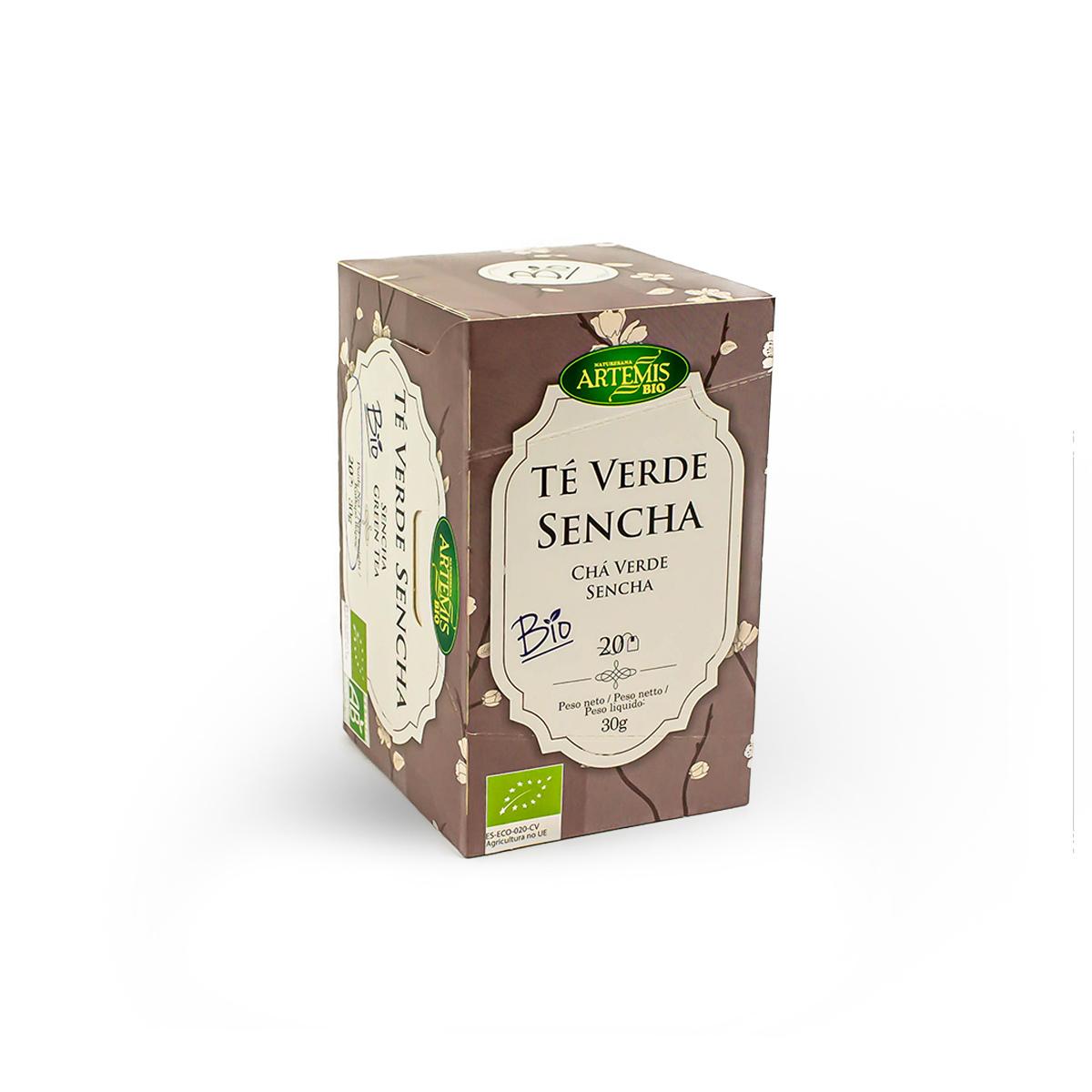 Chá Verde Sencha Eco 20 Filtros Artemisbio