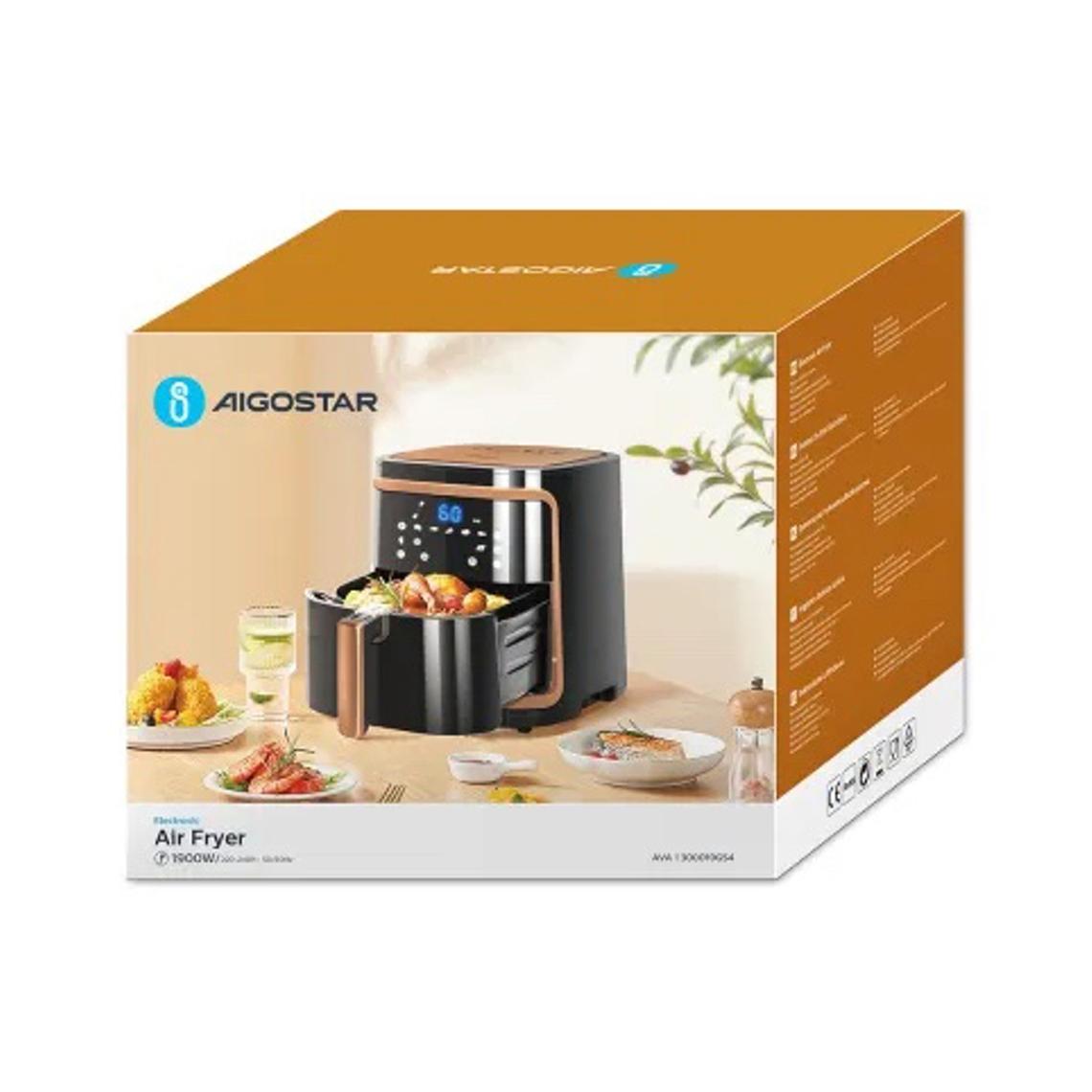 Fritadeira a ar Aigostar Box 1900W 7L Ocre