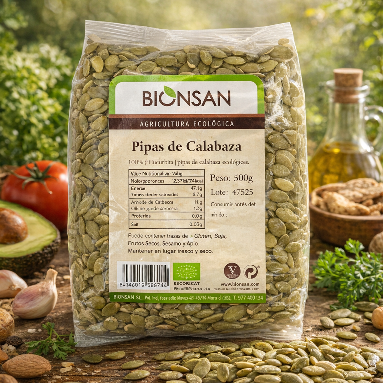 Pipas De Calabaza Cucurbita Eco Bionsan 500gr_2