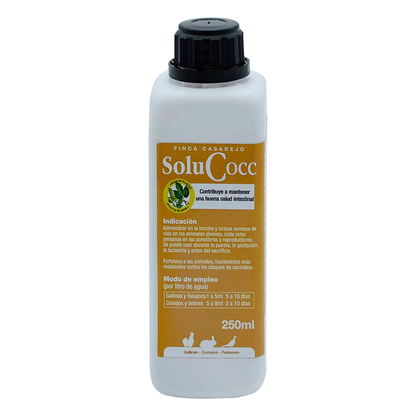 Pack - Previene Coccidios Y Vermes En Gallinas, Faisanes, Conejos - Vitaminas Naturales Para Animales - 250ml_3