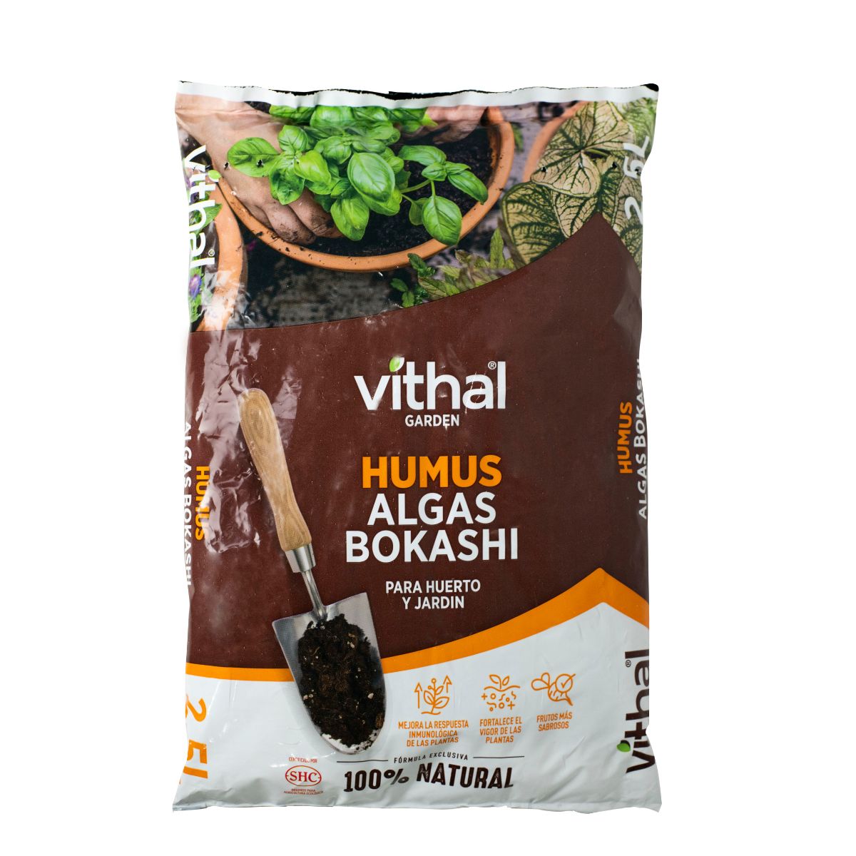 Bokashi Eco Vithal Garden húmus de algas marinhas 2,5 L
