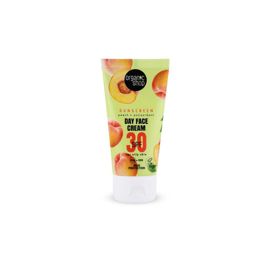 Creme Facial Diurno Pêssego + Antioxidante FPS 30, 50 ml