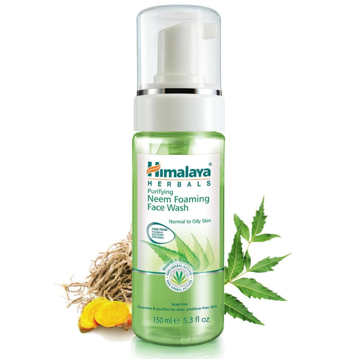 Espuma de Limpeza Facial Himalaya Neem 150 ml