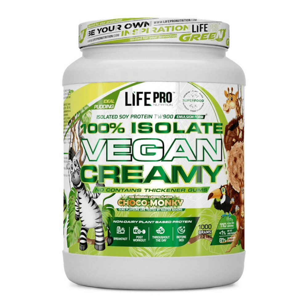 100% Isolate Vegan Creamy - 1kg - Choco Jungle - Proteína Vegetal - Lifepro_0
