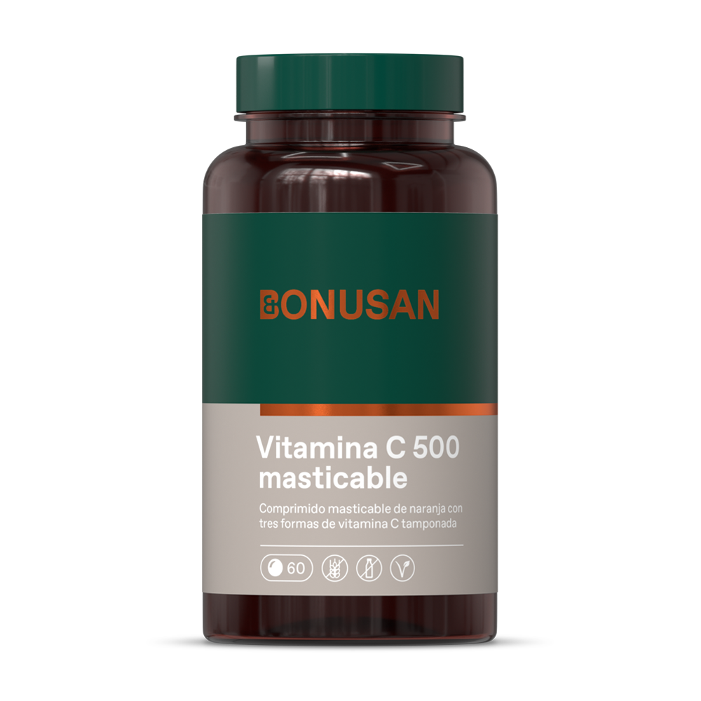 Bonusan Vitamina C Mastigável 500 60 Comprimidos