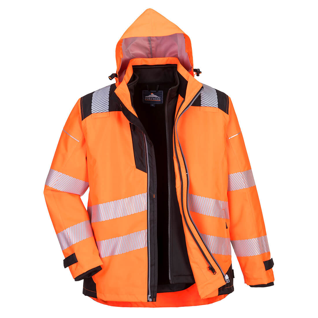 Chaquetas Multi-uso Portwest: Protección Y Versatilidad / M / Naranja-negro_0