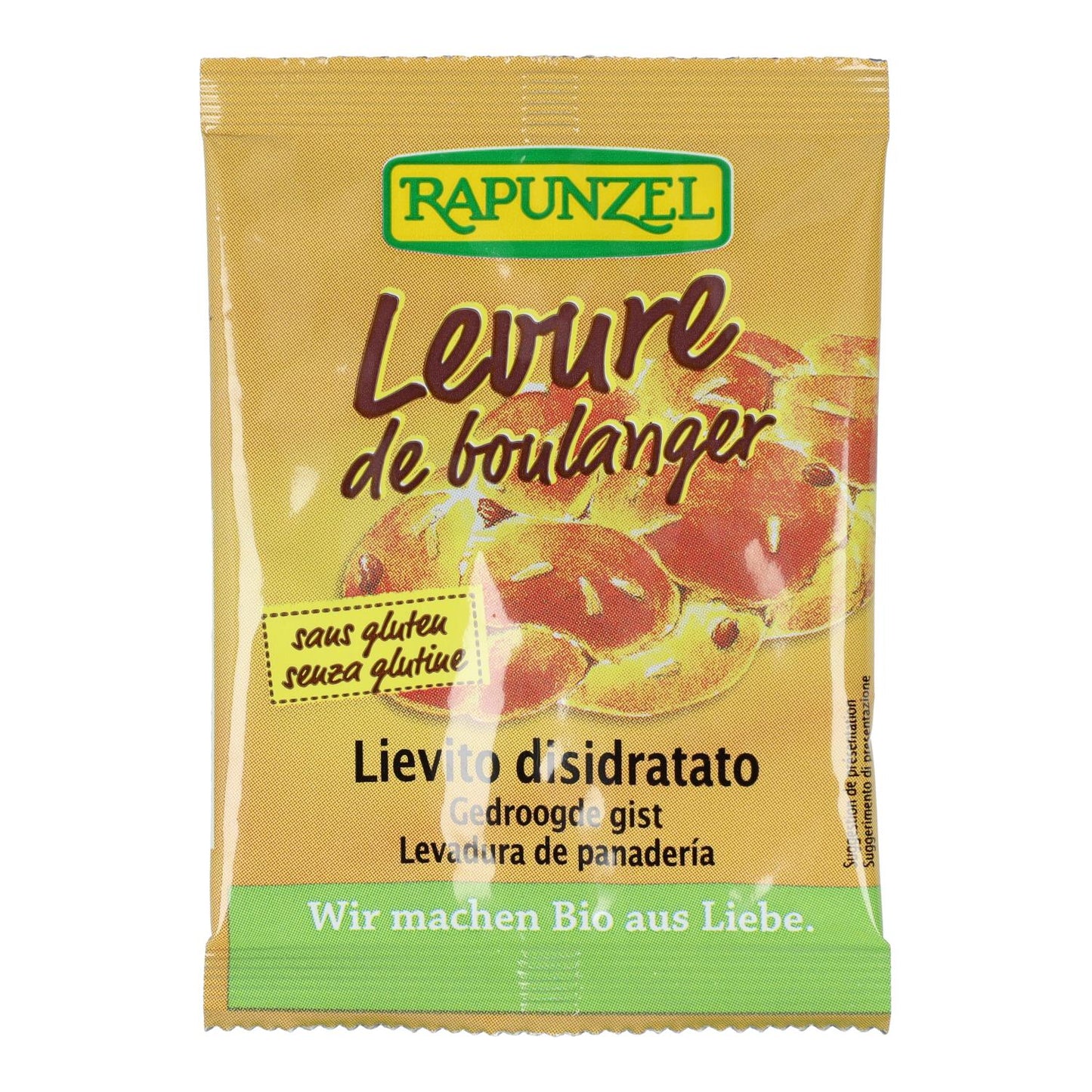 Fermento seco Rapunzel 9 g