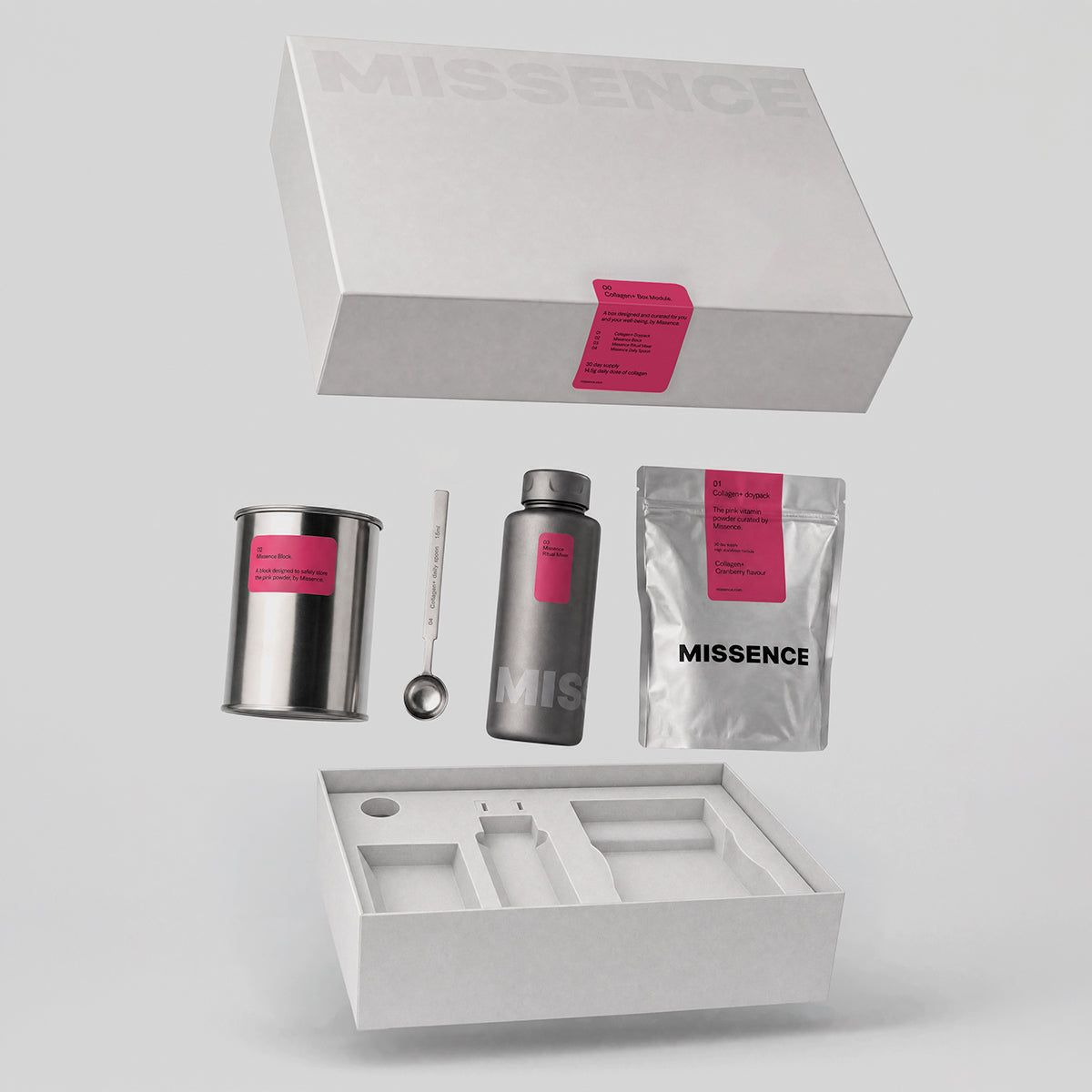 Pack colágeno multicomplejo con péptidos bovinos y aviares, vitamina C liposomal, ácido hialurónico y biotina_3