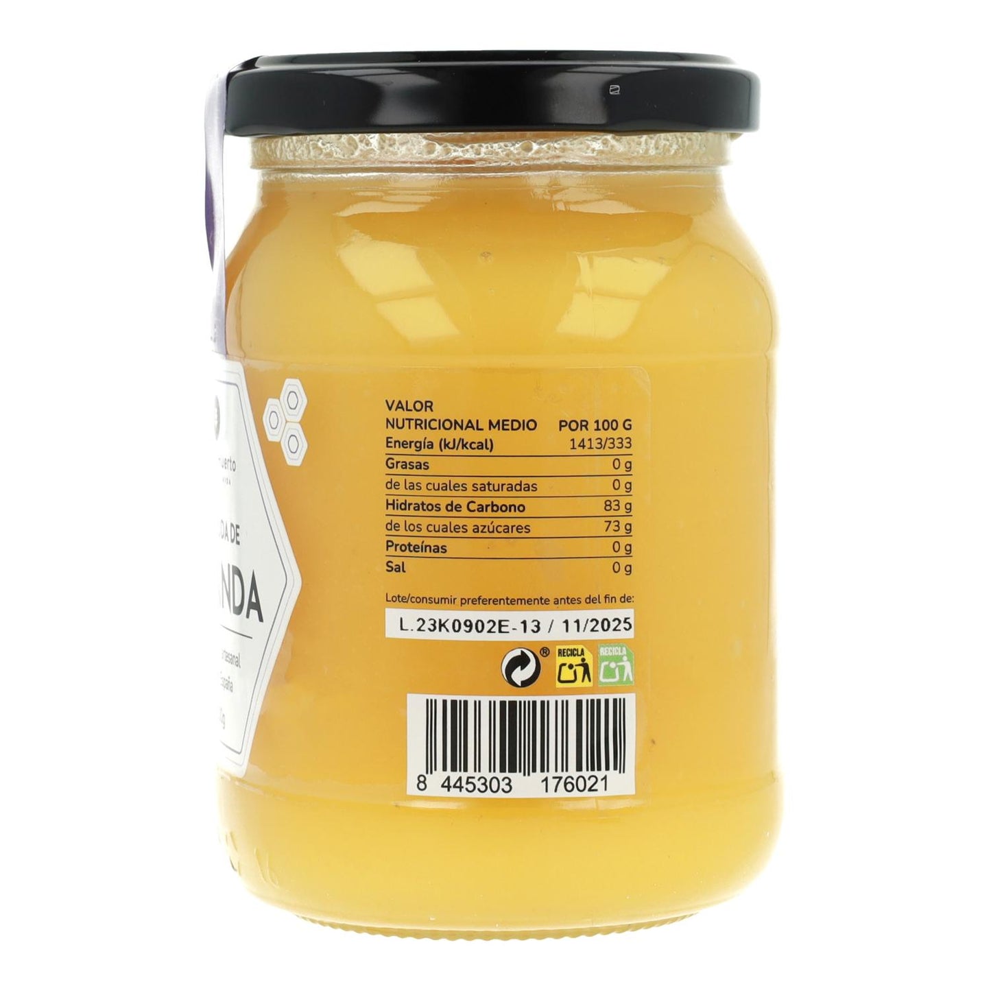 Planeta Huerto Mel Lavanda Cru 500 g