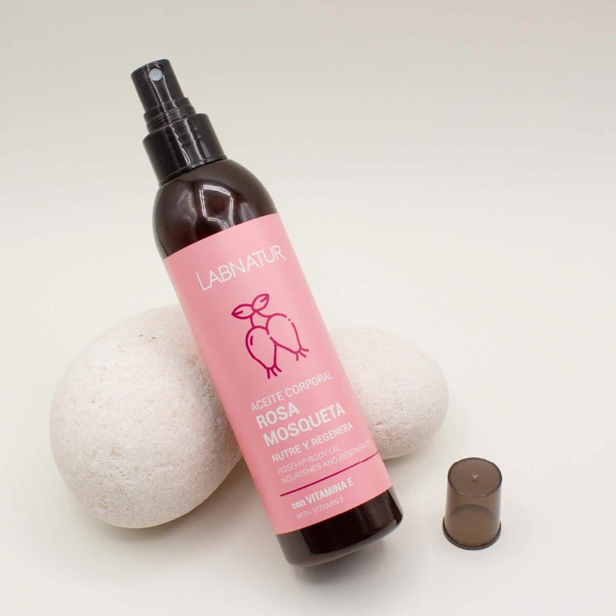 Aceite Corporal de Rosa Mosqueta Labnatur 200 ml | Regeneración y Elasticidad | Estrías, Manchas y Cicatrices | Vegano_1