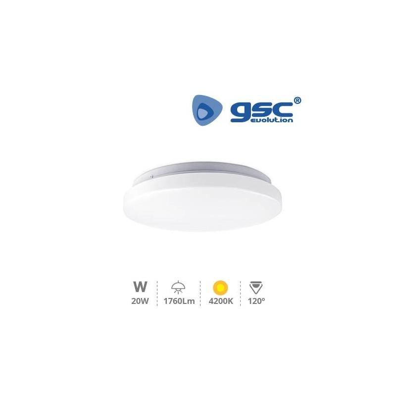 Candeeiro de teto LED redondo Mond GSC