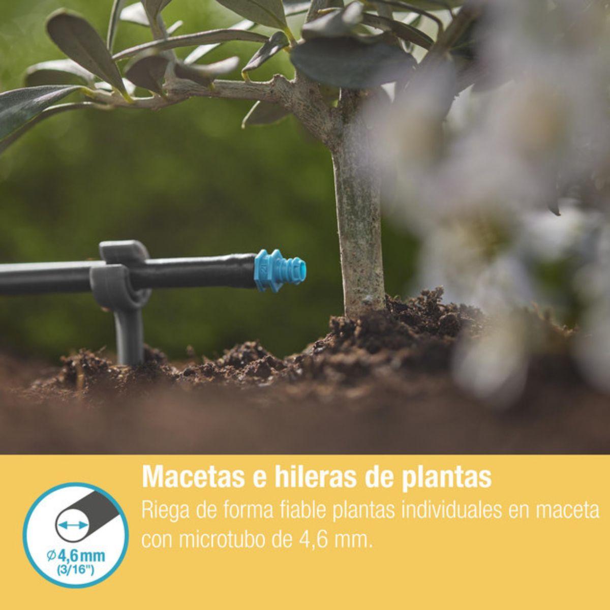 Gotejador de fim de linha autocompensador Gardena Microdripsystem de 2 l/h