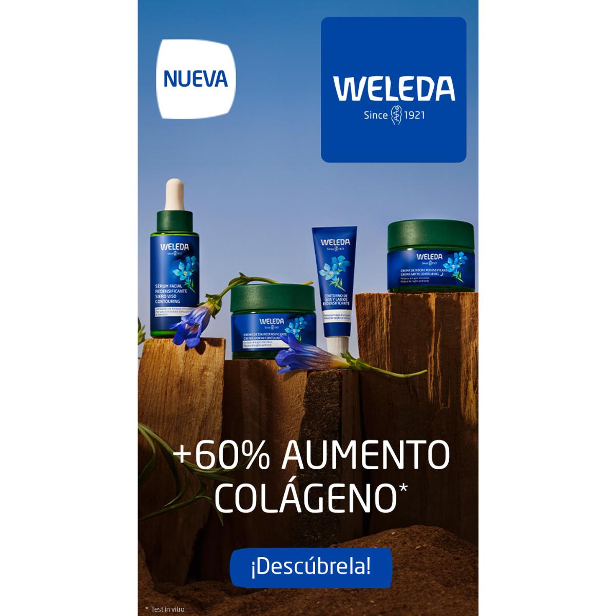 Sérum facial redensificante de Genciana azul y Edelweiss Weleda 30 ml