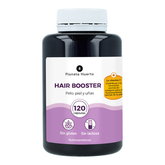 Hair Booster para cabelo, pele e unhas Planeta Huerto 120 cápsulas
